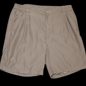 Adolfo Casual Brown Shorts Mens Size M 34-36 Vacation Vibe Golf Athleisure Beach